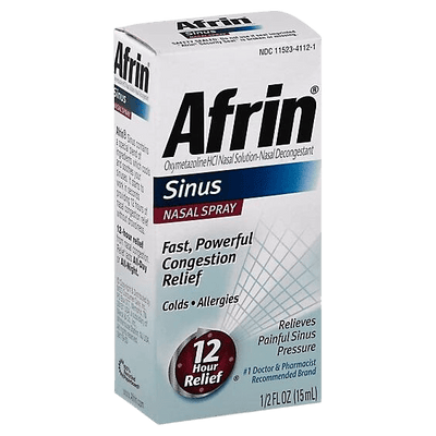Sinus Relief Afrin® Allergy Sinus 0.05% Strength Nasal Spray 15 mL - Hope Health Supply